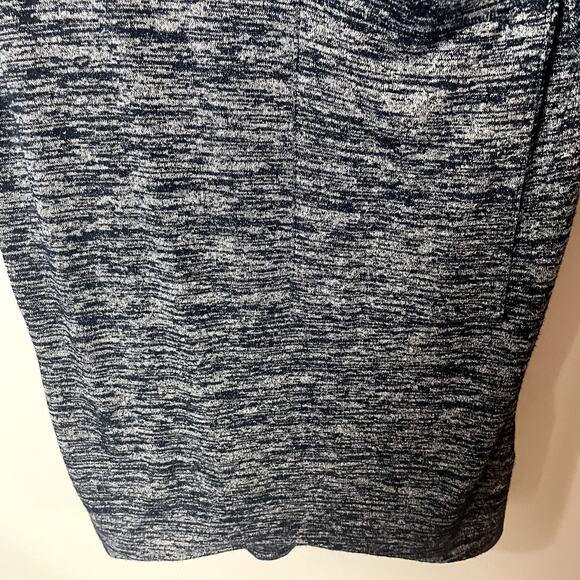 Rag & Bone Gray & Blue Space Dye Oversized Tee w/ Large Pocket Women's XS - Picture 3 of 11
